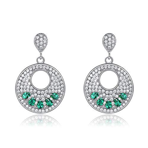 Boucles d'oreilles pendantes pour femmes hypoallergéniques en argent 925