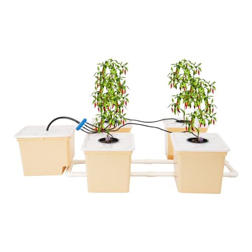 LIAPDG 2.91 Gallon Hydroponic Bucket Growing System