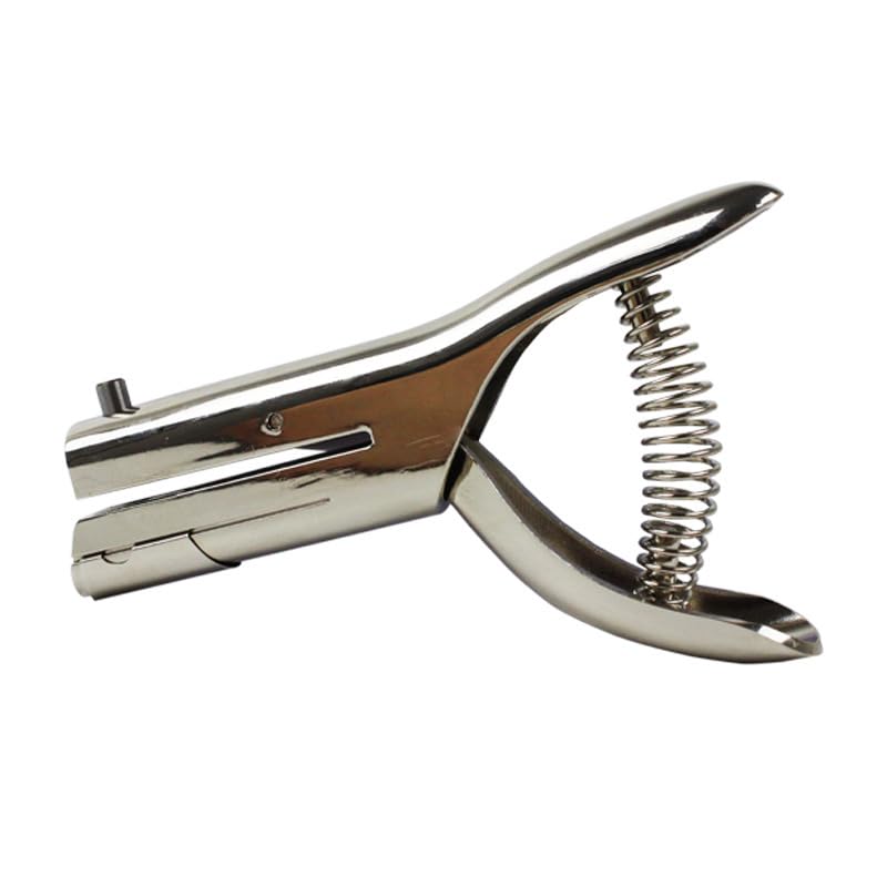Wealsun 6mm Heavy Duty Single Hole Punch, Long Reach Hole Punch Suitable for Paper, Card and Metal.