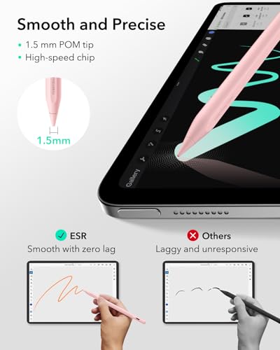 Stylet pour iPad ESR Rose, l'accessoire de note nomade - 7