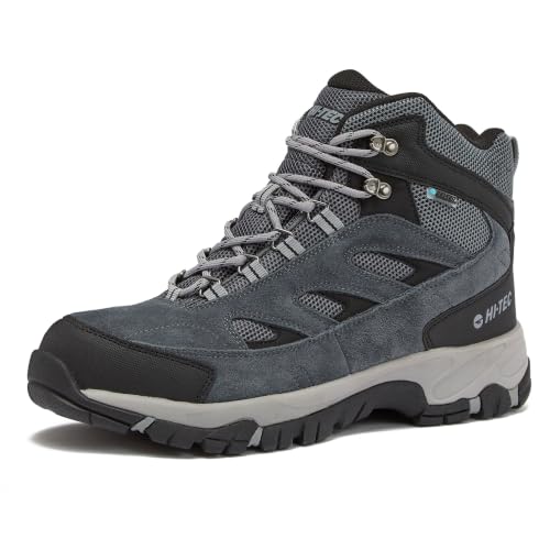 Image of HI-TEC Yosemite WP Mid Waterproof Hiking Boots for Men, Lightweight Breathable Outdoor Trekking Shoes