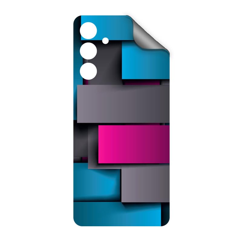 Image of FCS Printed Designer Vinyl Mobile Back Skin Sticker for Motorola Moto G Play (2024) | Protects Against Dust, Precision-Fit, Vinyl, Bubble-Free Installation- (New-1)