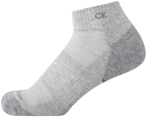 Image of Calvin Klein Womens Quarter Socks - 12 Pack Soft Cushioned Athletic Ankle Socks for Women for Running and Workout