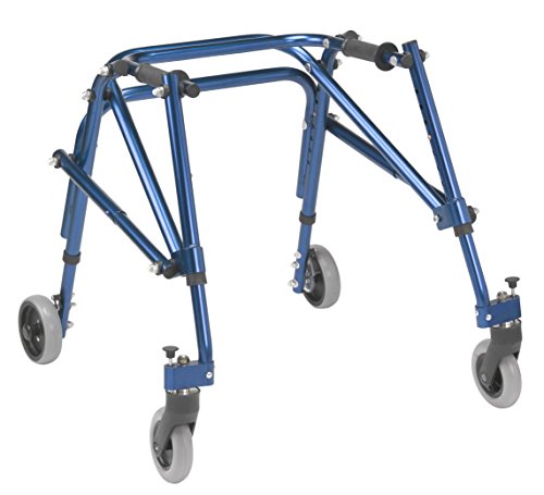 Inspired by Drive Nimbo 2G Lightweight Posterior Walker Knight Blue Large Pack of 1 | Pediatric Posterior Walker Offers Lightweight Adjustable Support to Help Children Build Walking Confidenc product thumbnail 8
