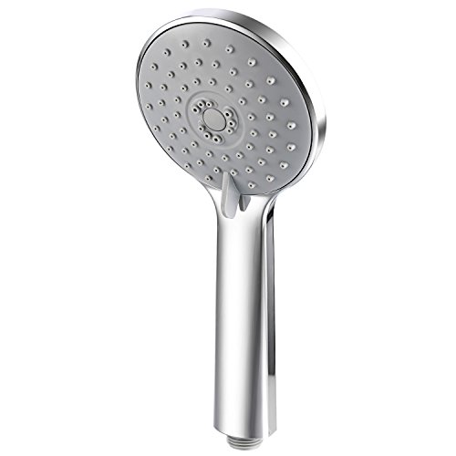 Himimi Handbrause 3 Strahlarten Duschkopf Chrome Wassersparend Duschkopf Drip-free Design