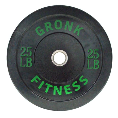 Gronk Fitness Premium Rubber Bumper Plates | 2