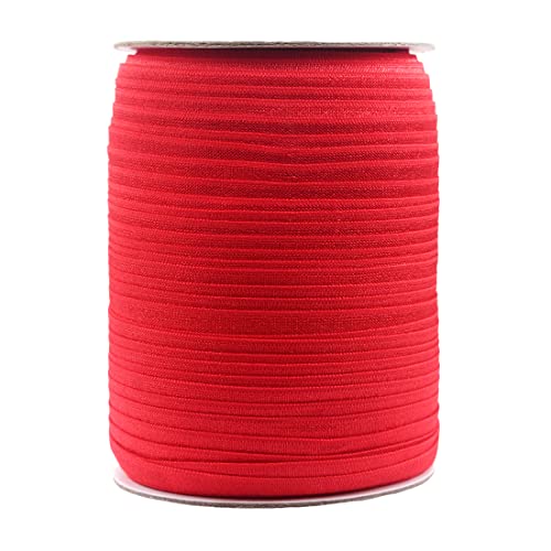 Bristlegrass Satin Elastic Band for Sewing 3/8" 10mm Roll Spool