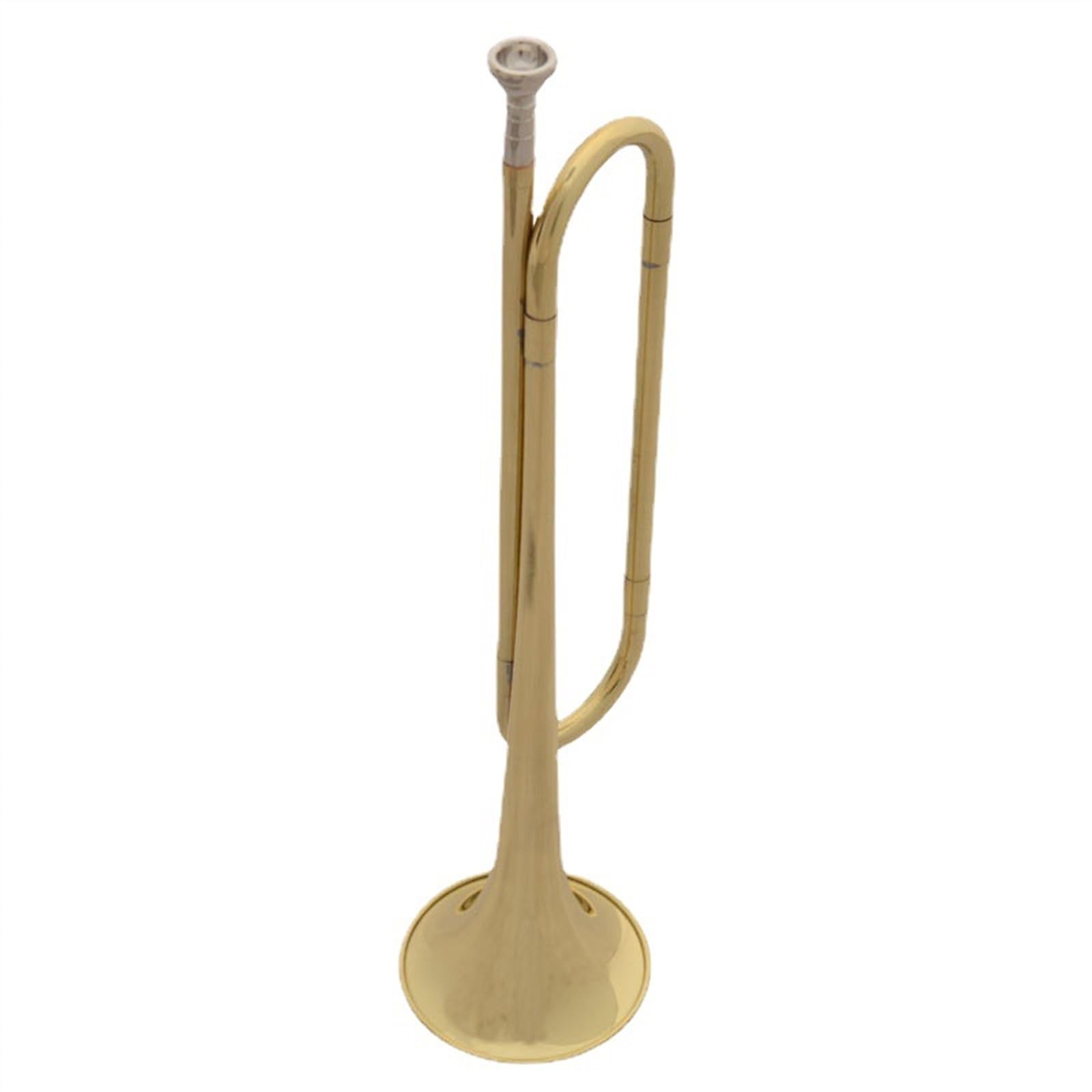 instrument muzyczny trąbka Specjalny Instrument Trąbkowy Z Lakierowaną Złotą Powierzchnią