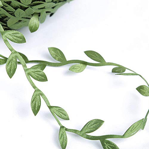 TIHOOD 252 Ft Artificial Vines, Artificial Eucalyptus Leaf Garland DIY Greek Wild Jungle Decorative Botanical Greenery for Home Wall Garden Wedding Party Wreaths