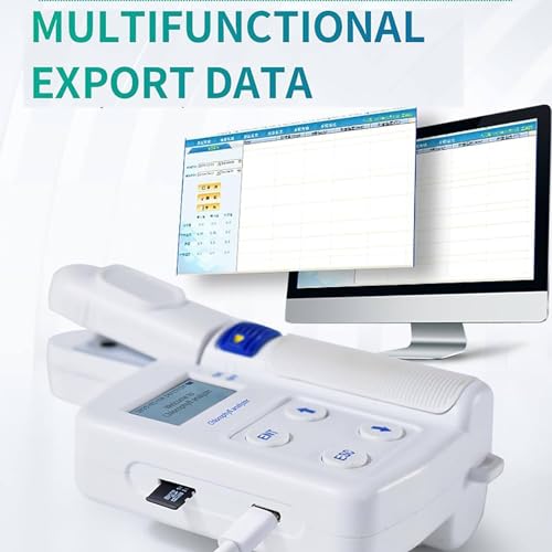 Compteur de chlorophylle portable, haute précision 0,0-99,9 SPAD, mesure rapide 0,8 s, stockage de 16 Go, pour analyse des plantes