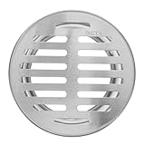 Hemobllo Desagüe De Suelo Redondo Acero Inoxidable Sus304 Sin Sello De...