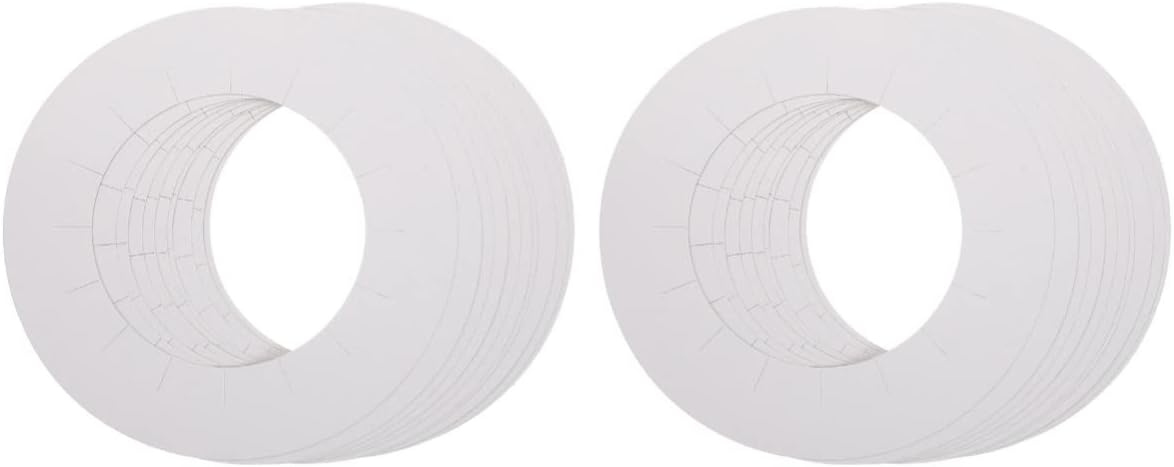 Healifty 40pcs Wax Machine Protective Wax Warmer Pads for Hair Removal Serrated Design for Better Cleaner and Healthier Waxing Supplies