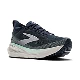 [Brooks] スニーカー グリセリン23 ランニングシューズ 軽量 クッション レディース BRW 4652 ネイビー 24.5 cm B