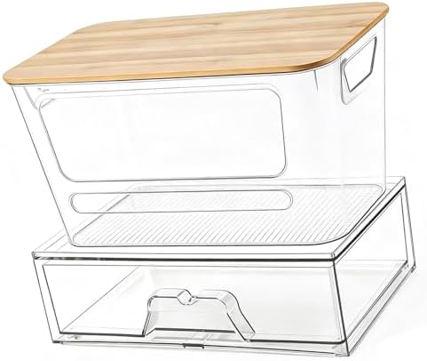Clear View Home Storage Perfect for Keeping Soap Pods and Sacks Organized Laundry Room Planner