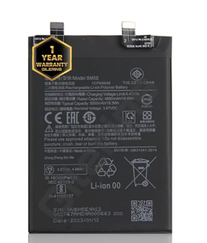 Image of Original BM5E Battery for Xiaomi K50 Pro 22021211RC 5000mAh Battery with 1 Year Warranty*** (AA88)