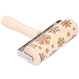 [MATÉRIAU ET RÉSISTANT À L'HUMIDITÉ] Fabriqué à partir de matériaux en bois, ce rouleau à pâtisserie est et résistant à l'humidité, garantissant une utilisation .