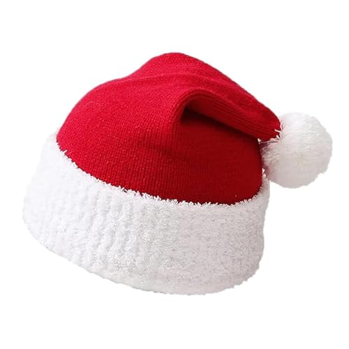 Glynisyz Baby Christmas Santa Knitted Hat