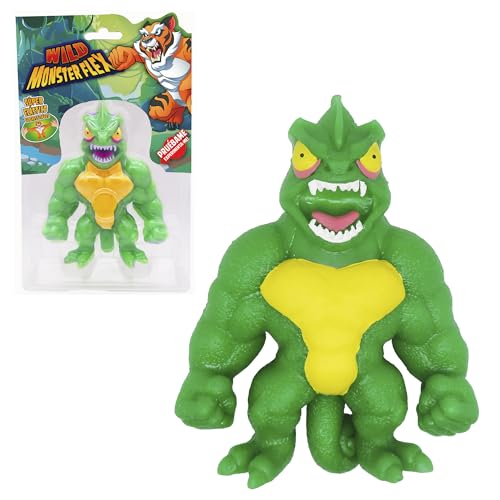 Bizak Monsterflex Classic Animales - Wild Monster Reptilion, Muñeco Súper Extensible y Elástico, 25 cm, 14 para Coleccionar, para Fans Coleccionistas y Niños Desde 4 Años (64390011-7)