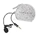 AUFGELD Professional Lavalier Lapel Omnidirectional Microphone Condenser Mic Compatible with iPhone Android Windows Cellphones Clip On Interview Video Filming Voice Podcast Noise Cancelling Vlogger
