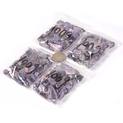 Image of 100 grams Small Tumbled Chips Polished Crushed Stone Crystal Healing Embellishments