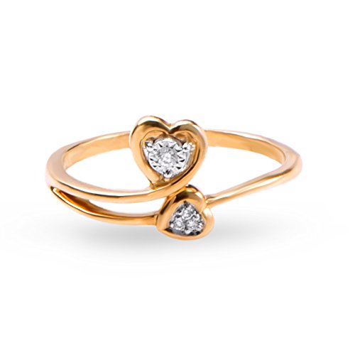 Joyalukkas Pride Diamond Collection 18k Yellow Gold and Diamond Ring - Image 2