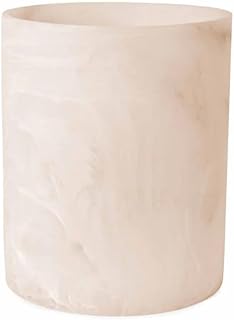 Kassatex Luna - Cesta de basura, color rosa pálido