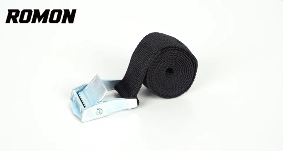 6 Sangles D'Arrimage FTXanty 25mm X 1m - Charge 250kg - Avec Cliquet - Pour Voiture, Moto, Remorque
