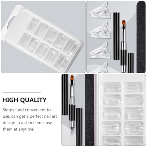 Set de Moldes para Extensión de Uñas 100 pzas miniatura 7