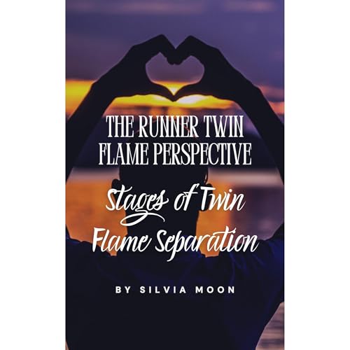 Stages of Twin Flame Separation Audiolibro Por Silvia Moon arte de portada