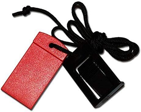 Treadmill Replacement Safety Key - Compatible with: NordicTrack, Proform, Welso, Goldsgym, Rebook, and Freemotion