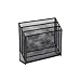 Rolodex? Mesh Three-Tier Organizer ORGANIZER,MESH 3TIER,BK (Pack of3)