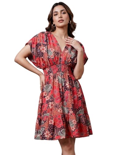 Robe pour femme multicolore ADDYVERO XL : la solution confort contre les vêtements serrés
