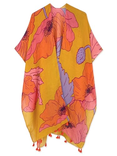 Image of Moss Rose Women Summer Bikini Kimono Bathing Suit Cover Ups for Swimwear