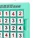 Menolana Sudoku Puzzle Brain Teaser Toys Learning Color Sorting Arithmetic Sudoku Thinking Game for Social Skills Activity Interaction, Green