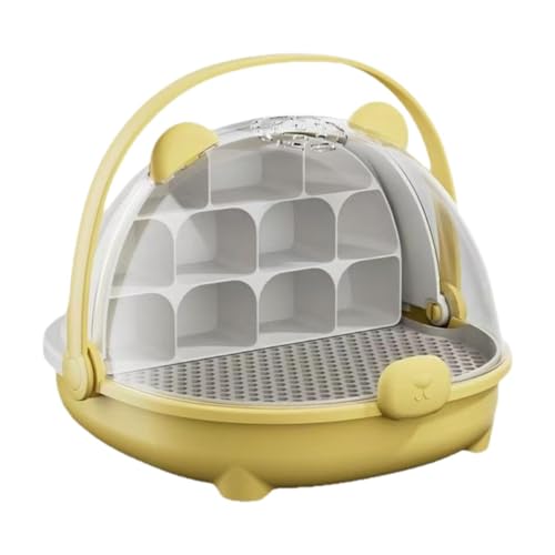 AZKRTPF �V���N - ���E�_�[���\��{�b�N�X �����n�P�[�W ���₷�� �V���N���[�� �J�� ঒��ޗp ���a�{�b�N�X �Z�C�f�����E�_�[�R���e�i, ���F