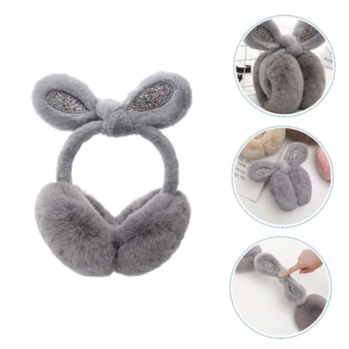 PartyKindom Rabbit Ear Muffs Ear Defenders Boys For Bunny Ear Winter Rabbit Ear Warmer Babies Ear Warmers Fleece3