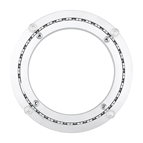 Lazy Susan - Rodamiento giratorio de aleación de aluminio resistente de 360 grados, funcionamiento silencioso