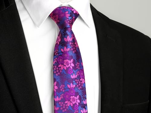 Image of Enlision Ties for Men Solid Color 3.35 inch Formal Business Necktie Classic Satin Mens Wedding Party Ties