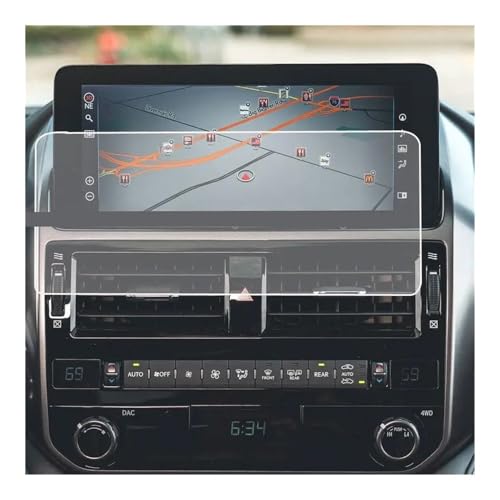 Film navigation GPS Lexus GX460 2022 2023 verre trempé écran infodivertissement voiture