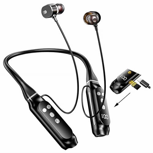 Ultra-long battery life neck-hanging wireless Bluetooth...