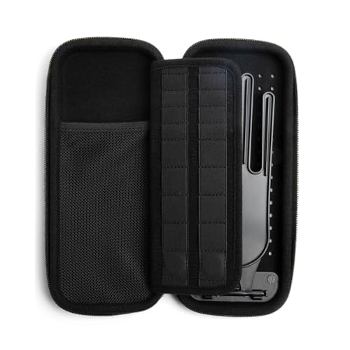 Image of Platypus Golf Co. Golfing Caddie Hard Travel Case Organizer - Hinging Glove Shaper & Holder - Mesh Pocket & Storage Slots for Phone, Tees, Divot Tools & Ball Markers - Golfers Cases for Men & Women