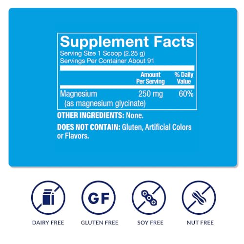The Vitamin Shoppe Chelated Magnesium Glycinate Powder