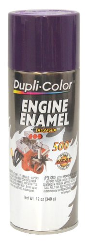 Dupli-Color DE1640 Engine Enamel Spray Paint with Ceramic - Plum Purple - 12 oz Aerosol Can