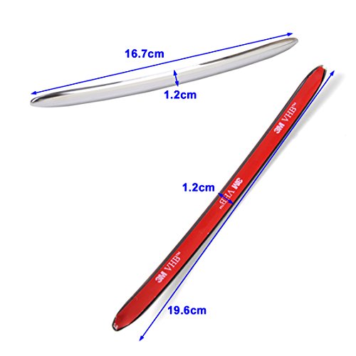 Beler, 4 accessori esterni per auto, coprifilo per...