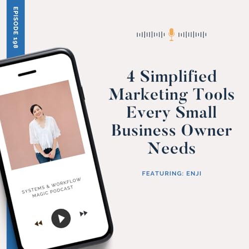 『4 Simplified Marketing Tools Every Small Business Owner Needs (Featuring Enji)』のカバーアート
