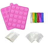 ✅【Flexibel & Antihaft】Die Silikon-Cake Pop Backform sind bequemer zu handhaben als die herkömmlichen. Sie sind weich und flexibel, und die Lebensmittel können beim Herausnehmen nicht so leicht Risse bekommen Diese Muffin-Bonbonformen sind leicht zu reinigen und zu trocknen, was auch spülmaschinenfest ist.