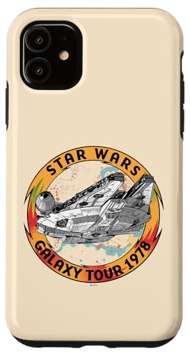 Coque iPhone 11 Star Wars Galaxy Tour 1978 idée cadeau vintage originale