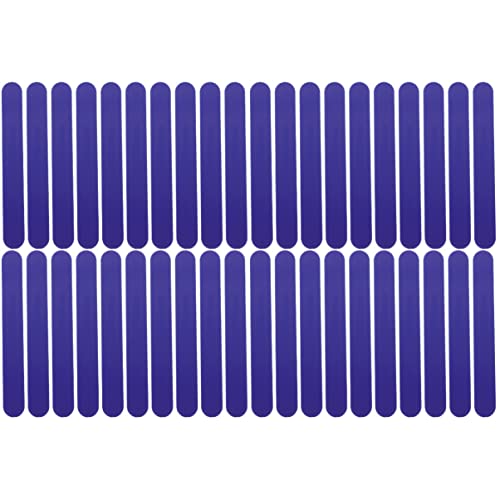 ibasenice 2sets Jumbo Popsicle Sticks Craft Tongue Depressors Reusable Smooth Sticks for Oral Cavity Examination 25pcs*2