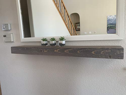 joelsantiques - 60 Inch Wooden Floating Shelves for Wall -