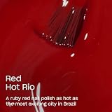 OPI Nail Lacquer NLA70 Red Hot Rio 15ml- smalto per unghie